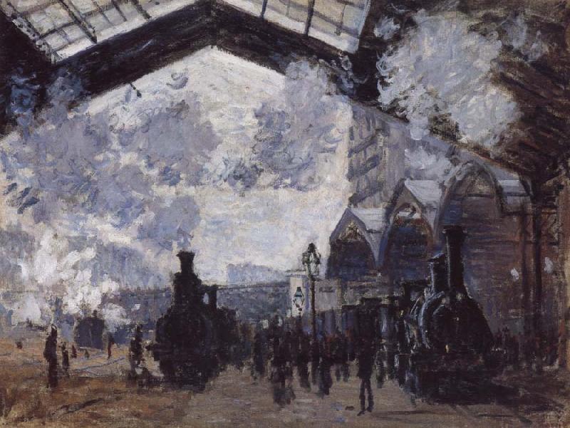 Claude Monet The Gare St Lazare oil painting picture